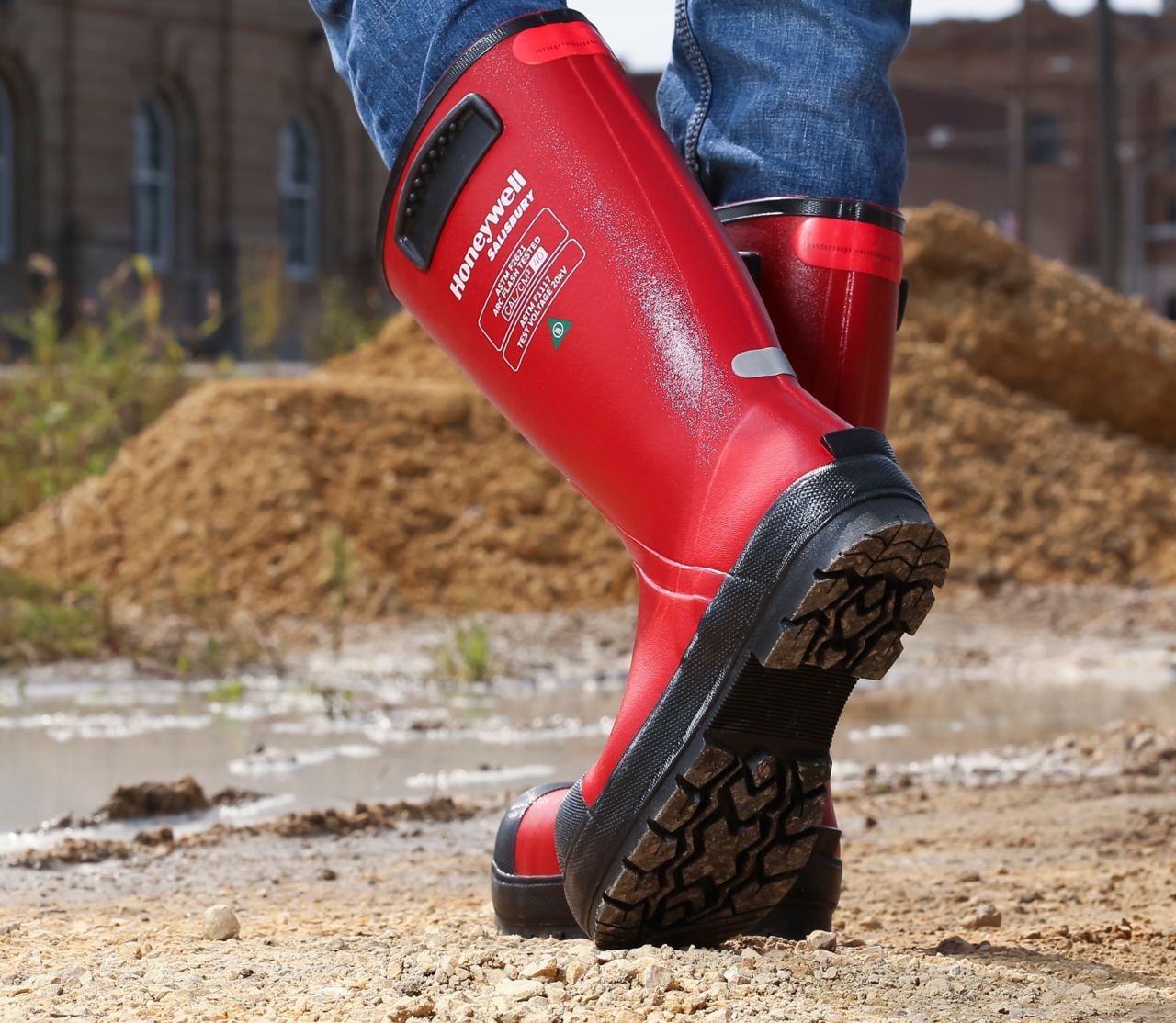 Electrical hot sale rubber boots